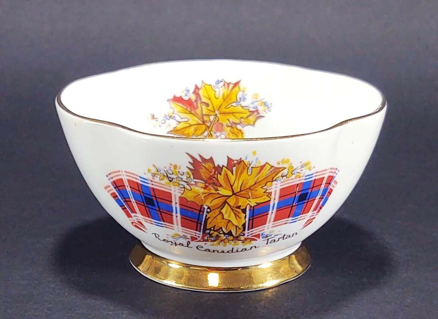 Windsor Royal Canadian Tartan Sugar Bowl