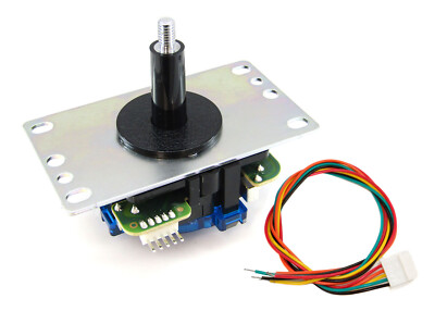 Sanwa Higher Tension Silent Microswitch Joystick w/Harness (JLF-TPRG-8BYT-SK)