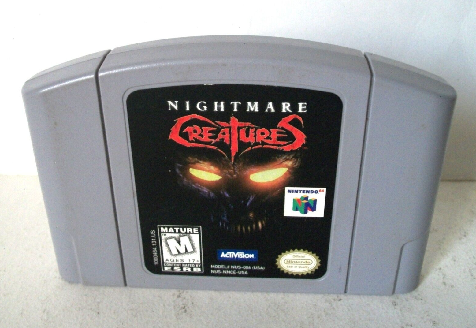 Nightmare Creatures【中古美品・N64北米版】 Amazon.com: Nightmare Creatures (Renewed) : Video Games