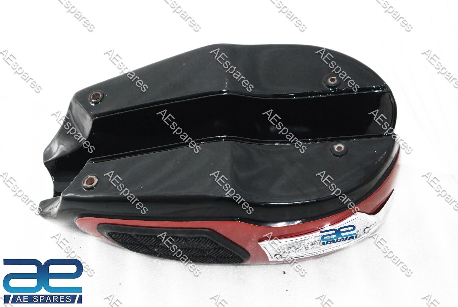 For Triumph Trophy TR25W Black & Red Fuel Gas Tank With Badge 2501969-71 