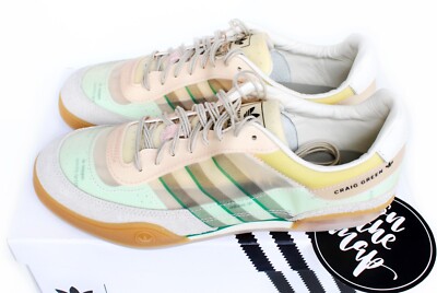 Adidas x Craig Green Squash Polta AKH Cream Beige Green UK 5 6 7 8 US GX7033 New