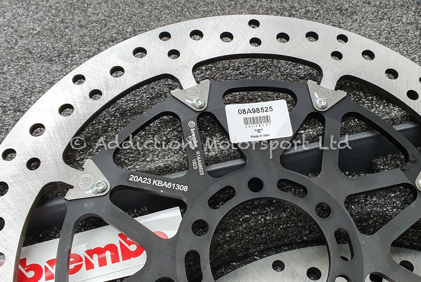 320mm Brembo TDrive Front Brake Discs Yamaha YZF R1 2015+, R1M