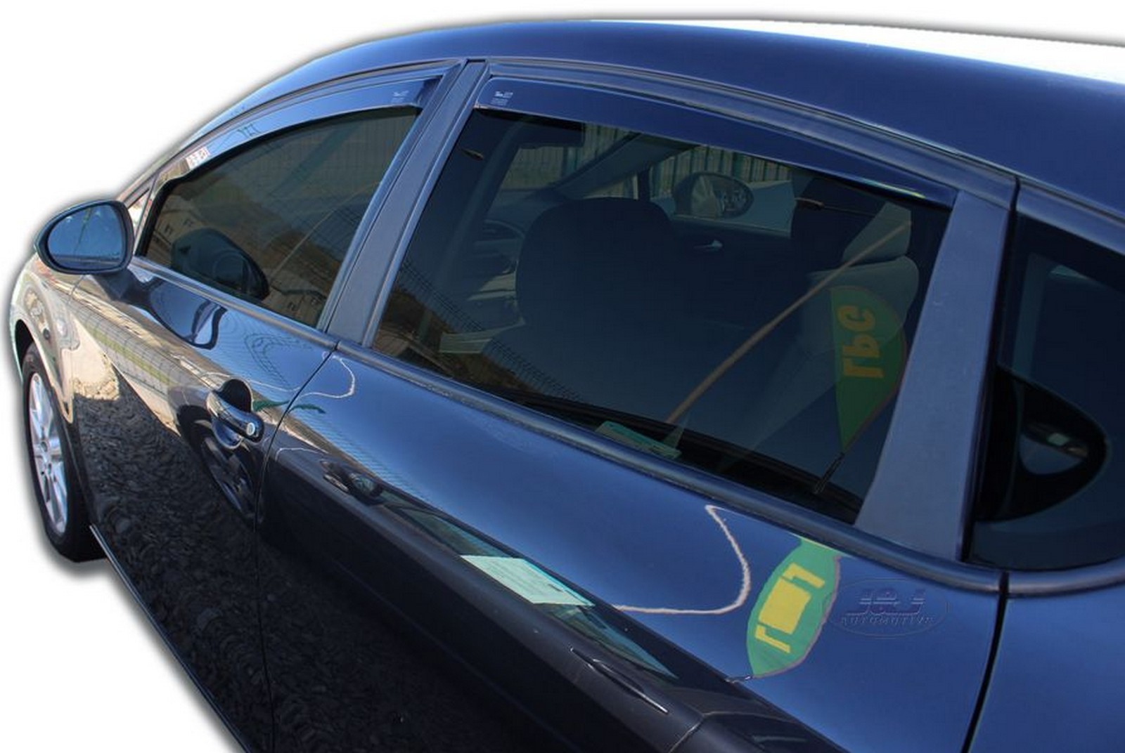 DSE28232 Seat LEON mk2 2006 2012 wind deflectors 4pc set HEKO TINTED HEKO eBay