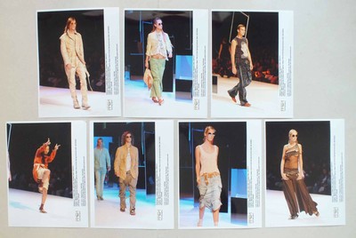 7 PHOTOGRAPHIES DE DEFILE - MARITE FRANCOIS GIRBAUD FASHION - PPCM PHOTO - 2003