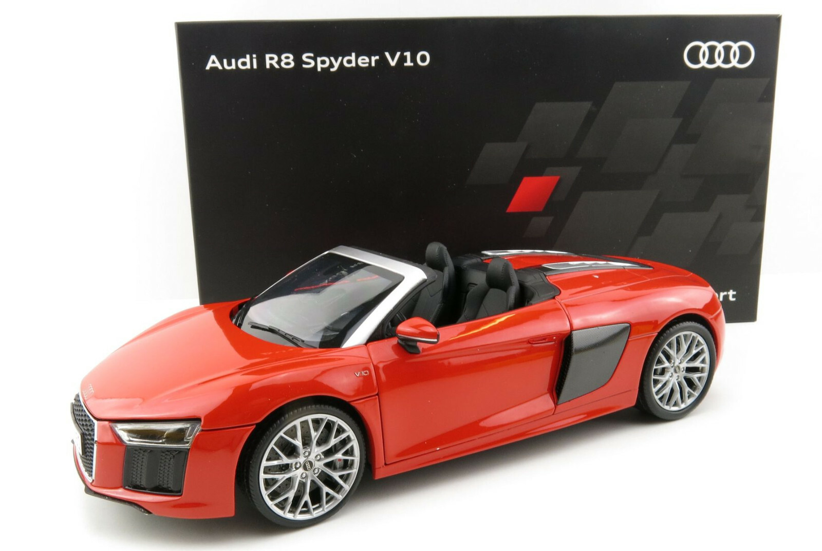 iScale 5011618552 - Audi R8 Spyder V10 Dynamite Red - Scale