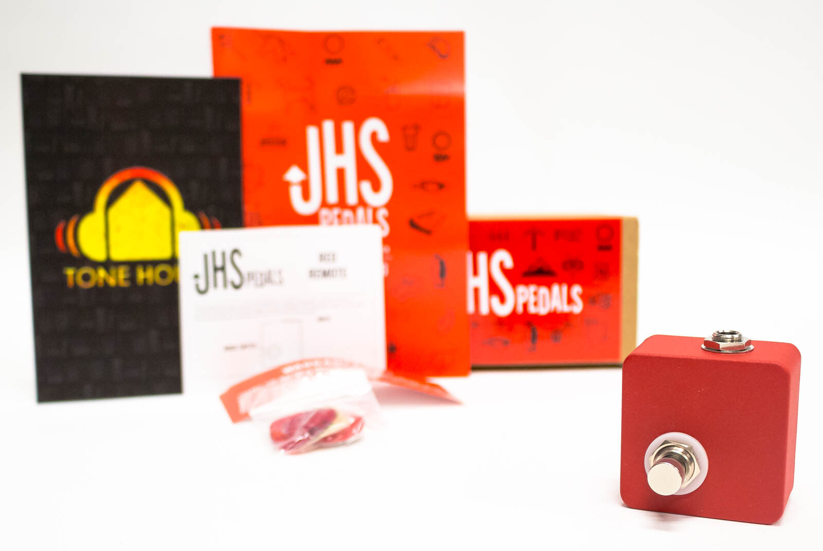 JHS Pedals Red Remote Pedal for Morning Glory SuperBolt Twin