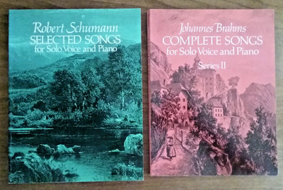 Complete Songs for Solo Voice & Piano Robert Schumann Series II Johannes Brahms