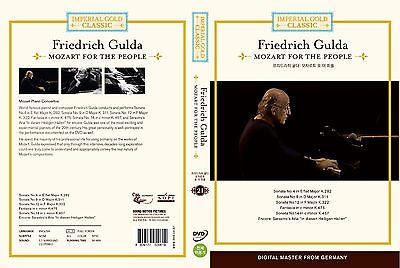  IMPERIAL 21 Friedrich Gulda: Mozart for the People (DVD,All,New) 