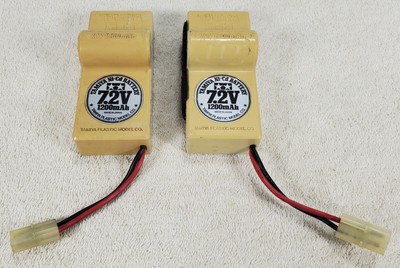 RC Vintage Tamiya Hump Battery Pack 6N-1200SC - Untested Lot Of 2
