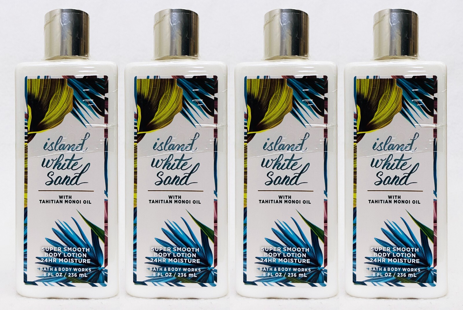 ★新製品★Bath&Body works★ランドリーセット★ 4 Bath & Body Works ISLAND WHITE SAND Body Lotion Cream 8 oz