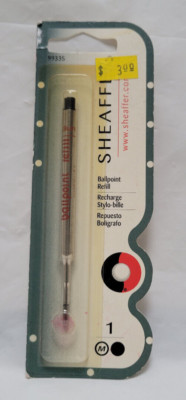 NOS Sheaffer Ballpoint Pen Refill - Black Medium Point Ink 99335