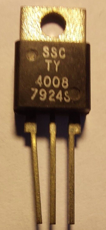 Thyristor  Ssc Ty4008   To 220
