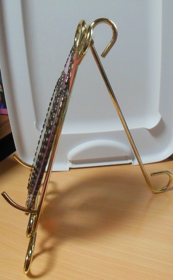 Glassical Heirlooms beautiful, handmade, stained glass Flower Piece Beveled Oval