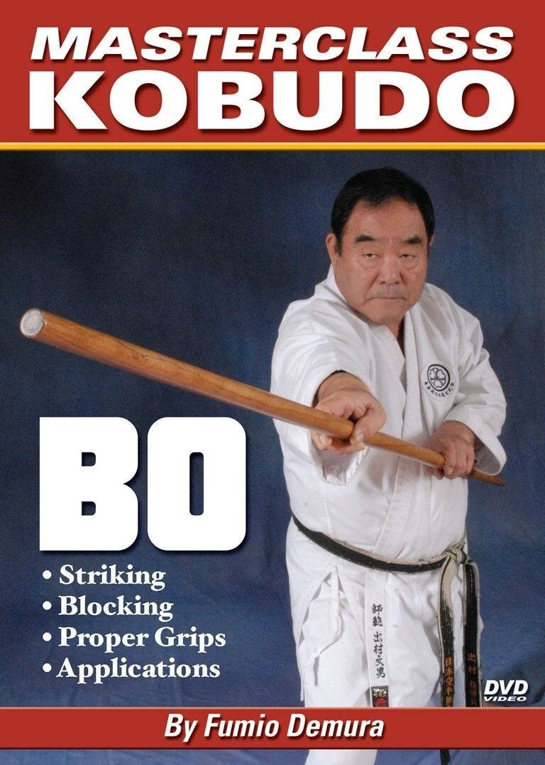 Master Class Kobudo Karate Bo Staff jo #2 DVD Fumio Demura