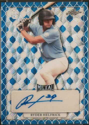 2022 Leaf Perfect Game National Showcase - Ryder Helfrick #MA-RH1