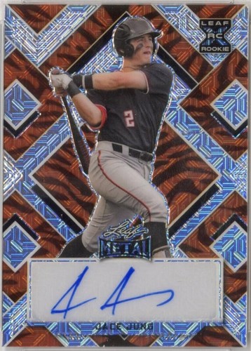 2022 Leaf Metal - Jace Jung #BA-JJ1