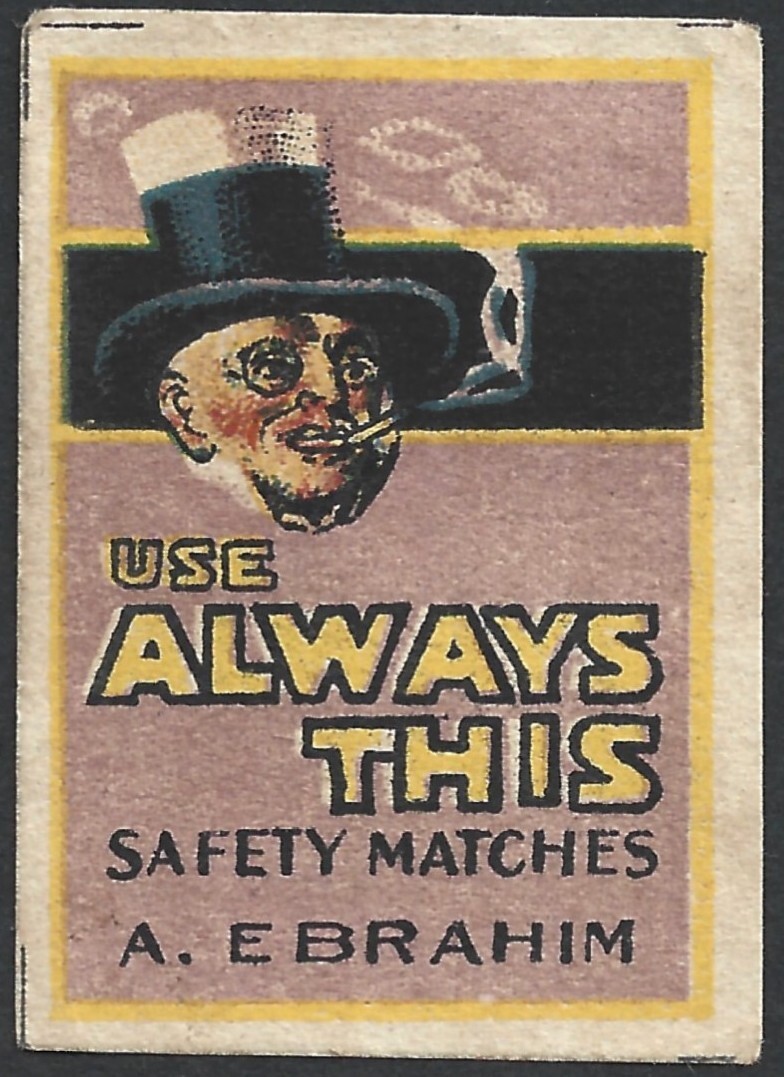 BL Vintage matchbox labels USE ALWAYS THIS
