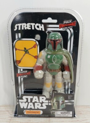 STAR WARS Stretch Armstrong STRETCH BOBA FETT 7'' Figure Hasbro SEALED 