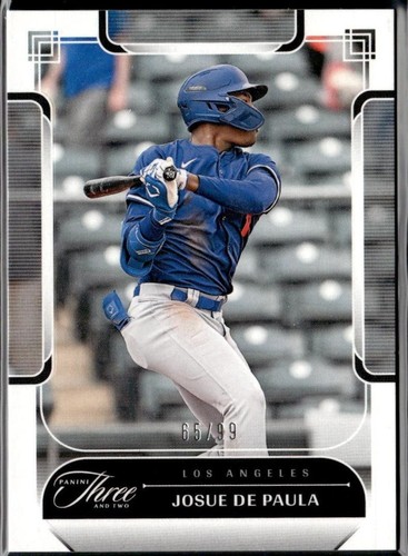 2024 Panini Three and Two - Josue De Paula #51