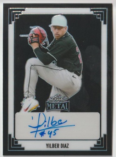 2024 Leaf Metal - Yilber Diaz #91A-YD1
