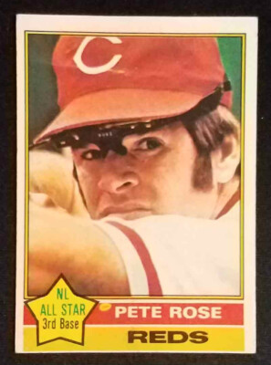 1976 Topps #240 Pete Rose NL All Star Cincinnati Reds EX