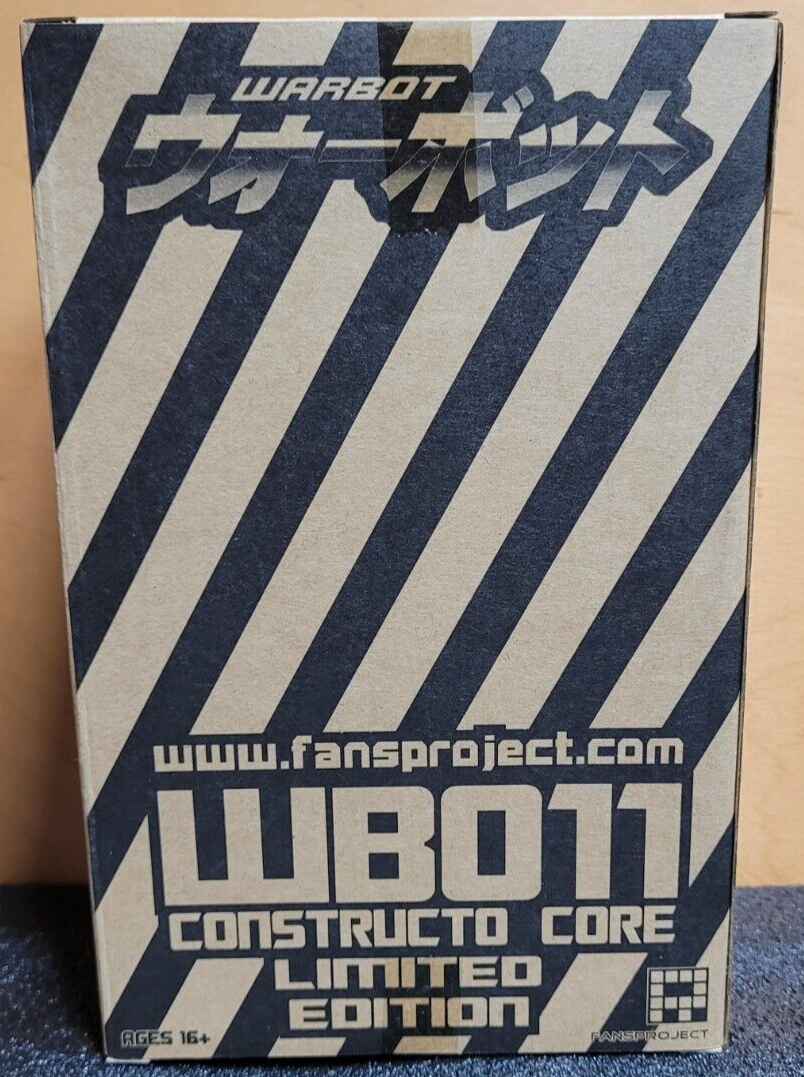 Fansproject 限定　ウォーボット WB 011 コンストラクトコア WB011 Constructo Core | FansProject 3rd Party Collector