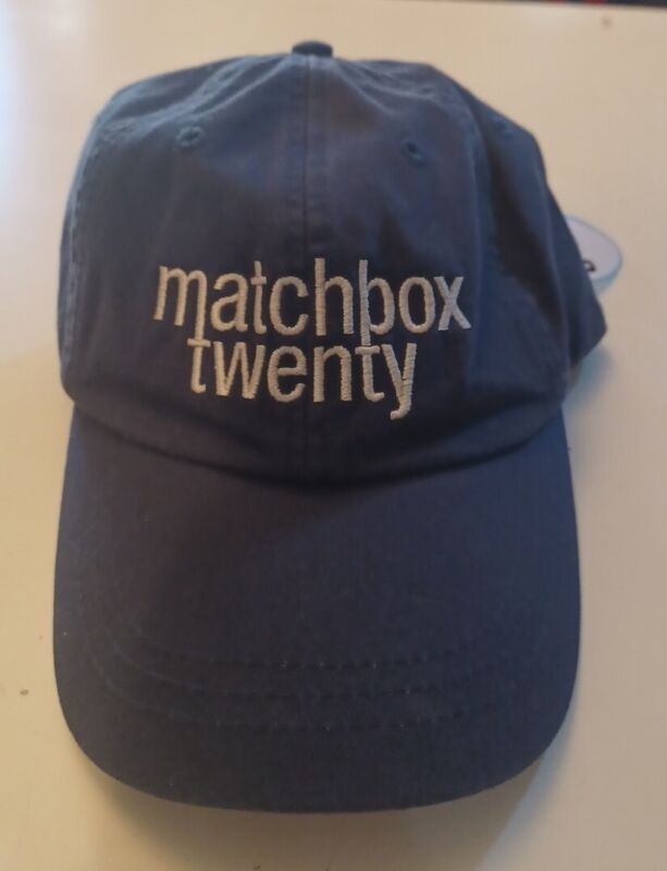 NEW matchbox twenty Hat - Matchbox 20 Rock Band Dad Hat