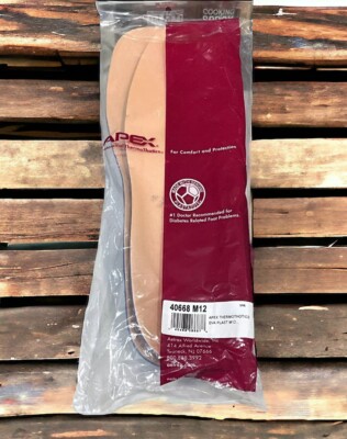 Apex Aetrex ThermoThotics Men s 12 Foot Insert Conform Insoles 40668