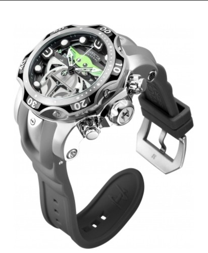 Pre-owned Invicta - Star Wars 228 Grogu Mandalorian - Venom 1000m Baby Yoda Mens Watch