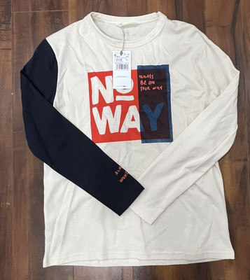 Mango MNG Boy ''No Way'' T-shirt Size 11-12