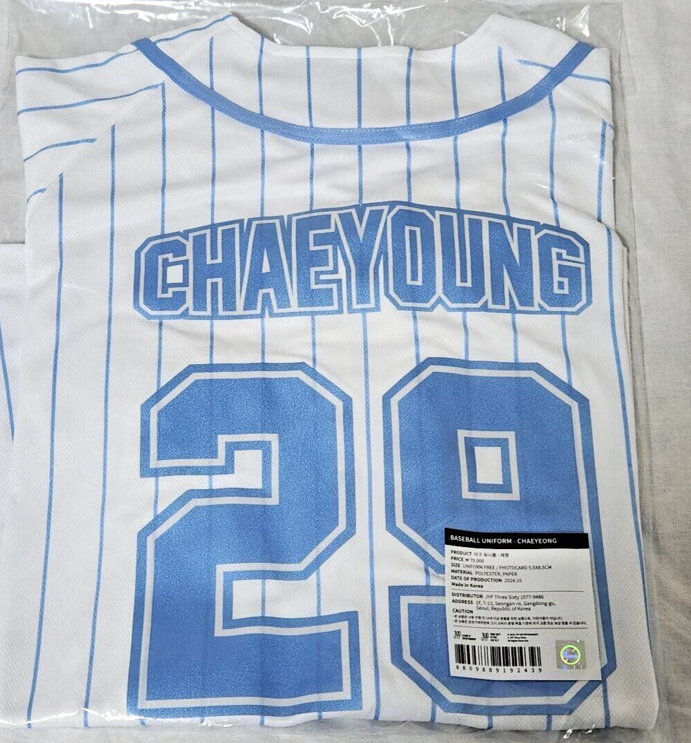 Twice Momo 9th Anniversary Home 9round Baseball Jersey (in