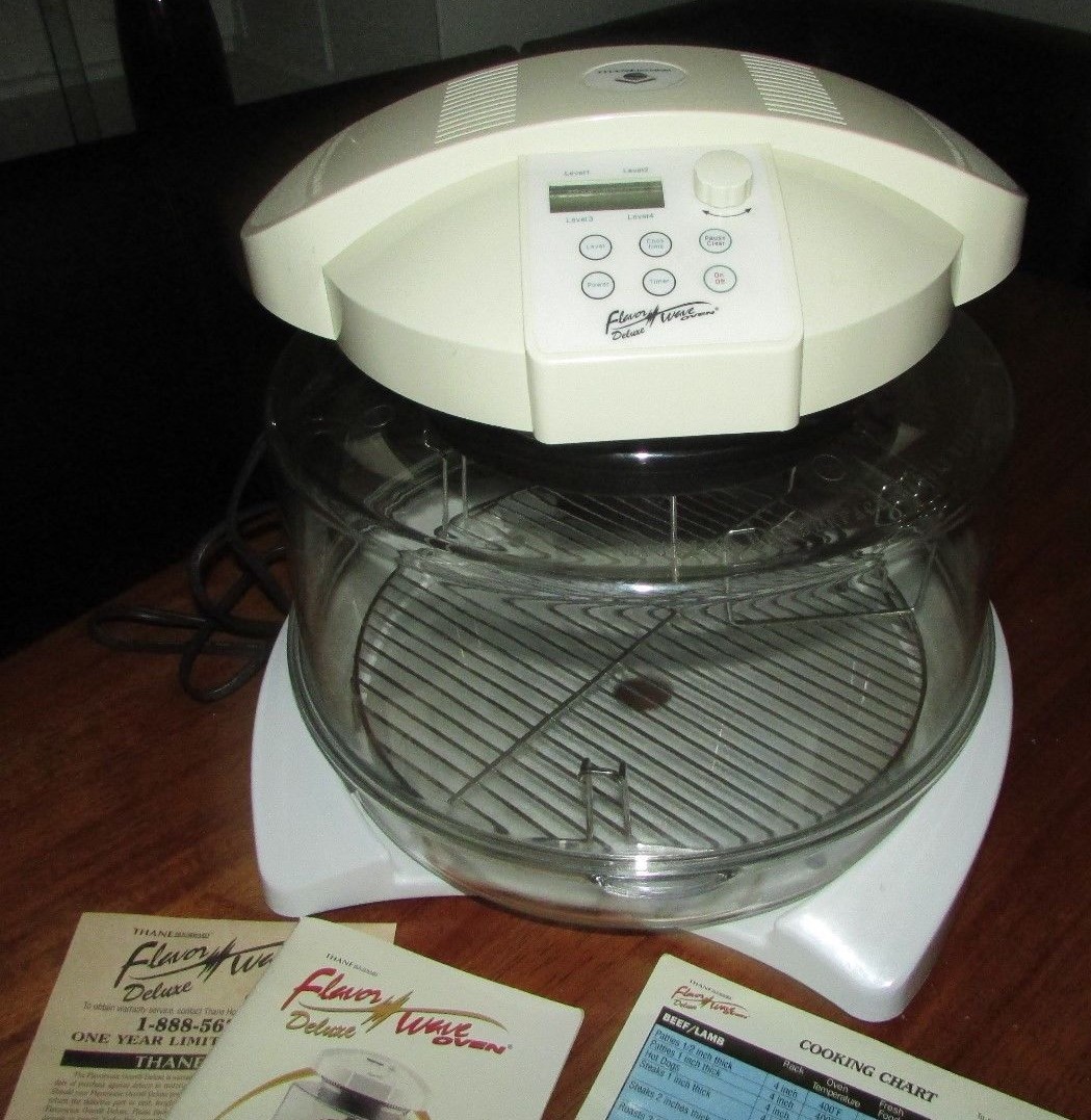 Flavor wave Deluxe Oven w/ Manual by THANE (FLAVORWAVE) Infrared Oven