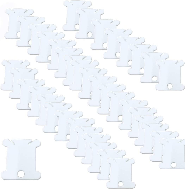 Plastic Floss Bobbins for Cross Stitch Thread Holder Organiz