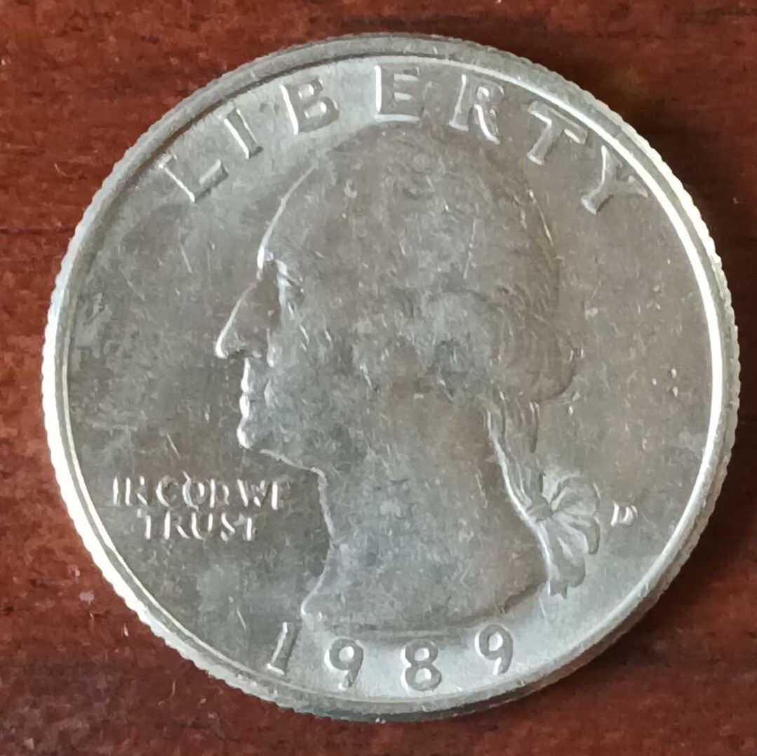 1989 D Washington Quarter Error Doubled Die Obverse | eBay