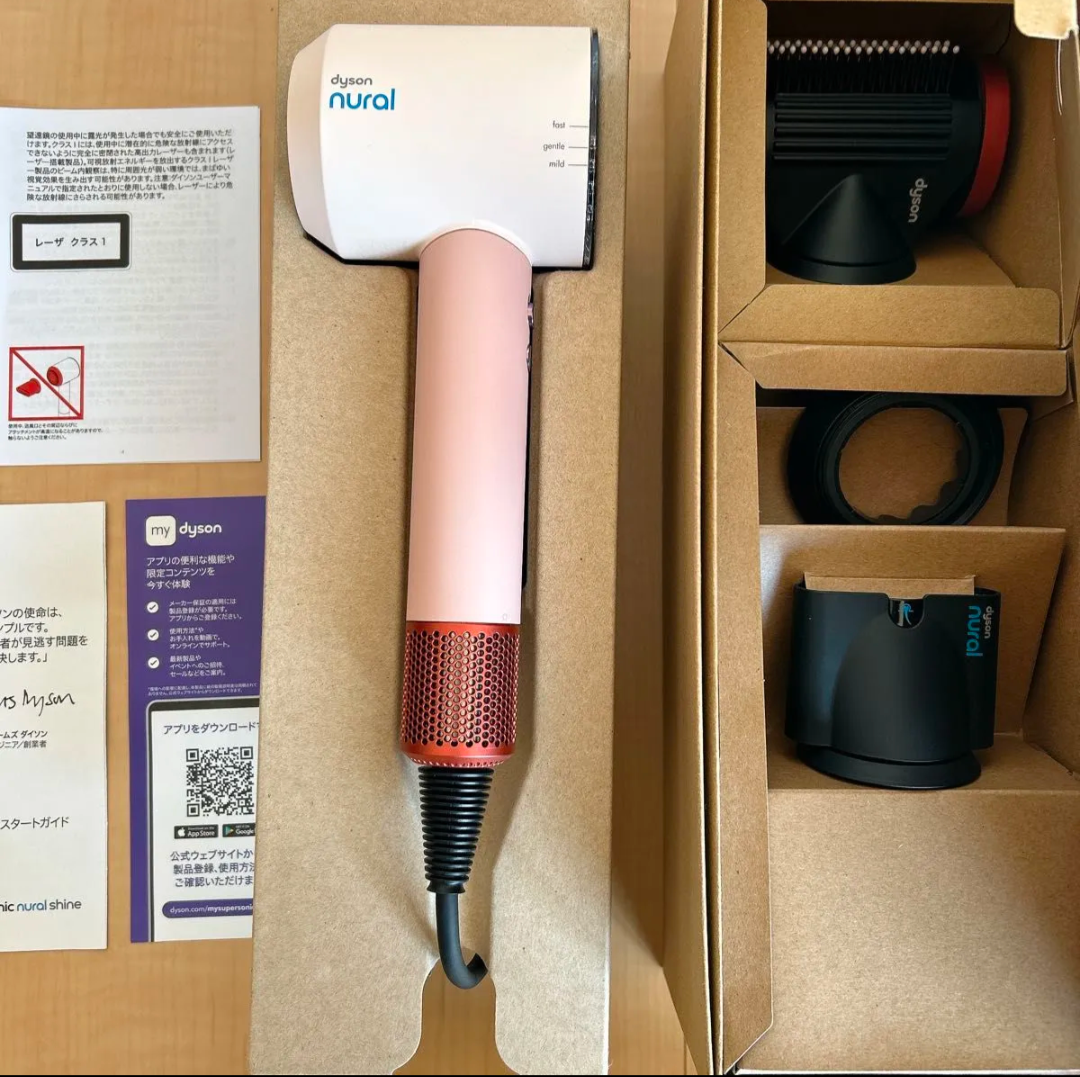 Dyson - dyson Supersonic ピンク (限定ペールピンクBOX付)] dyson Supersonic ピンク (限定ペールピンクBOX付)]