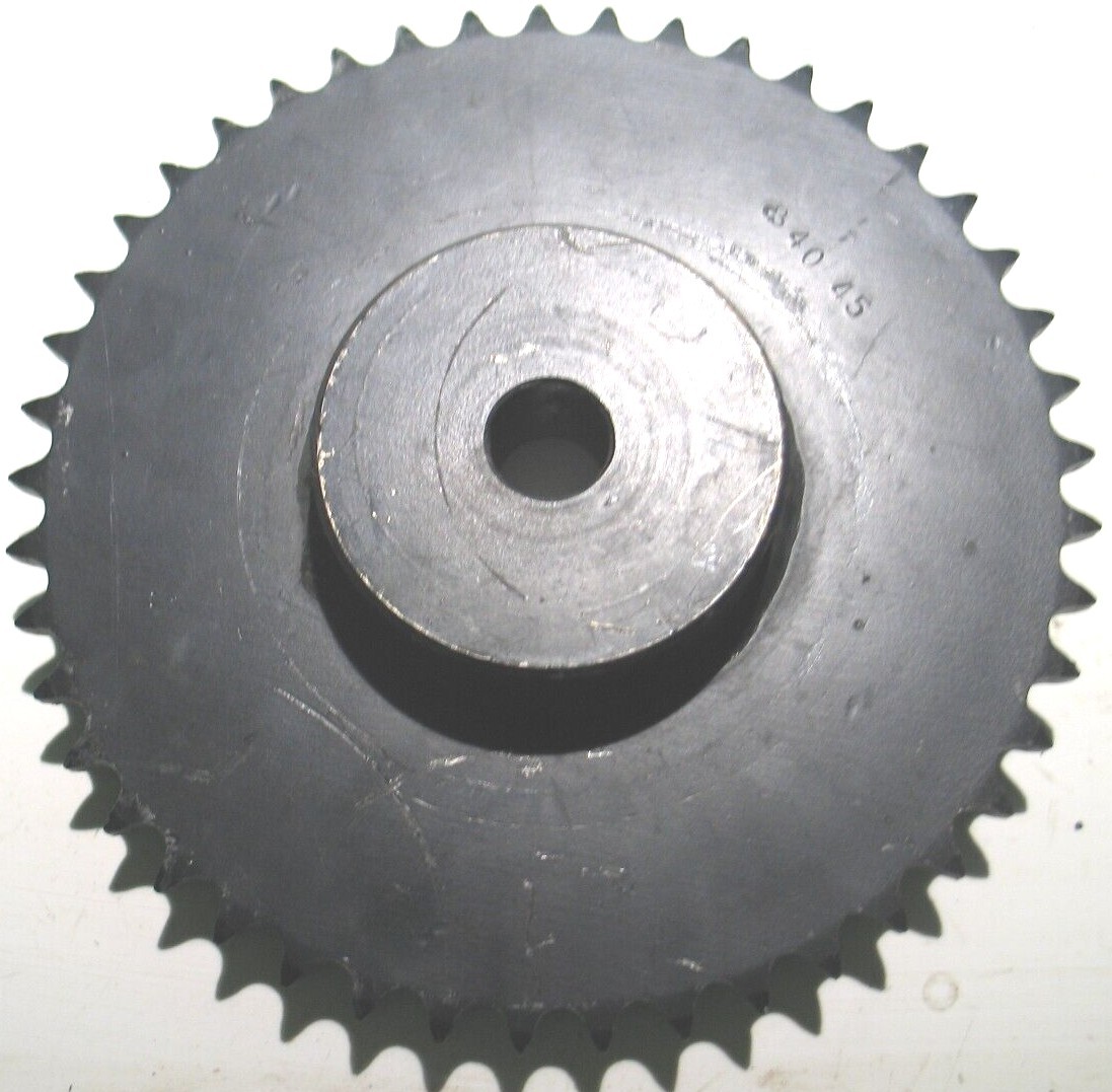 T subaki NEW TSUBAKI 40B45 #40 SPROCKET 45 TEETH 3/4