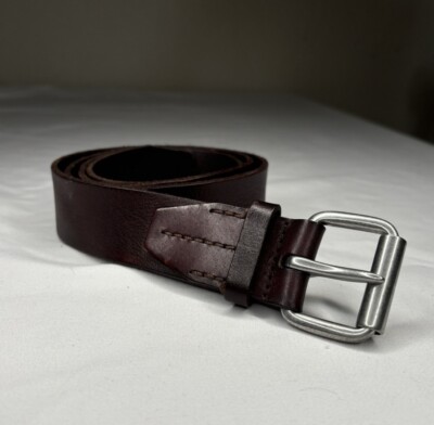 Country Road Australia Mens 34/80 Brown Genuine Leather Casual Belt