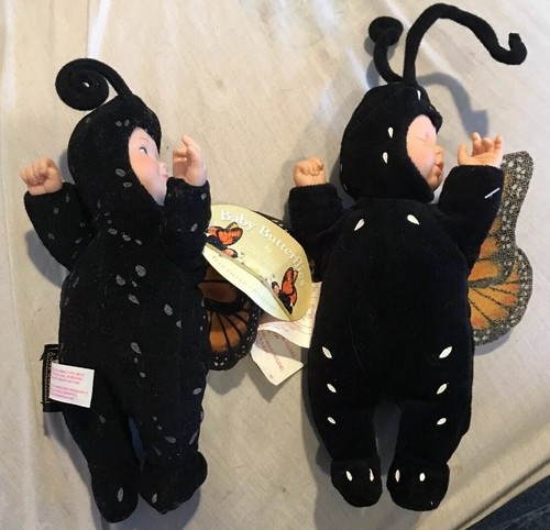 Anne Geddes BABY BUTTERFLY Black Orange 9