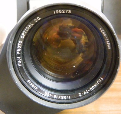 Vintage (1966) Ampex Model CC450-01 Television Camera w/ LE 654-02 Zoom Lens VG