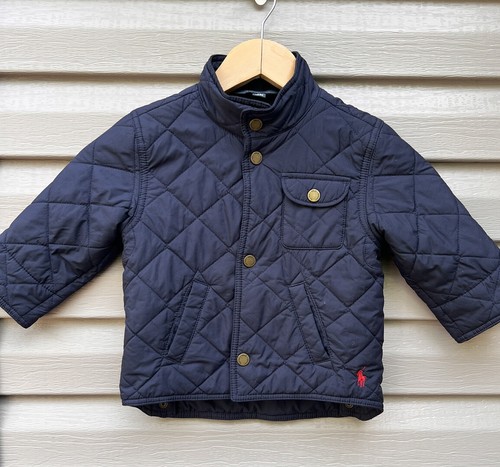 Polo Ralph Lauren Toddler Boys 90 24 Mos Quilted Barn Coat