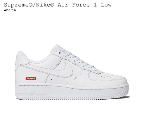 Supreme × Nike Air Force 1 Low 29cm最終価格 ナイキ エアフォース1 LOW シュプリーム (メンズスニーカー