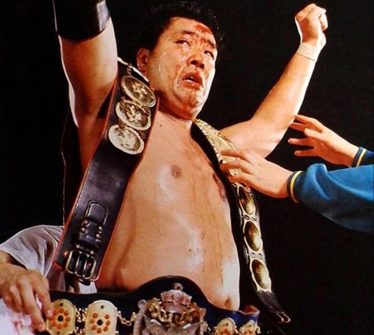 スポーツ選手 ALL JAPAN Pro-wrestling 1/6Champion belt スポーツ選手 ALL JAPAN Pro-wrestling 1/6Champion belt