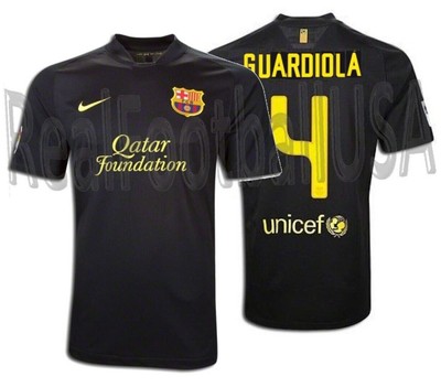 NIKE PEP GUARDIOLA FC BARCELONA AWAY JERSEY 2011/12