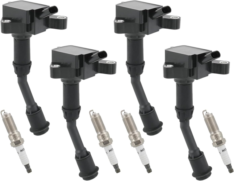 Ignition Coil Pack Spark Plug for 2017–2019 Ford Escape 2014–2020 Fusion 1.5L L4