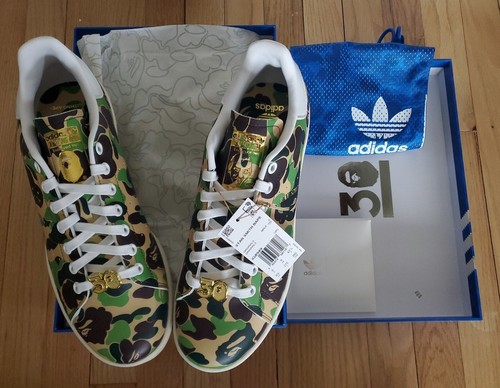 靴 APE BAPE KAWS adidas STAN SMITH CAMO 29 APE BAPE KAWS adidas STAN SMITH CAMO 29