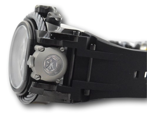 Pre-owned Invicta Star Wars Death Star Men's 52mm Limited Edition Dual-time Watch 33861