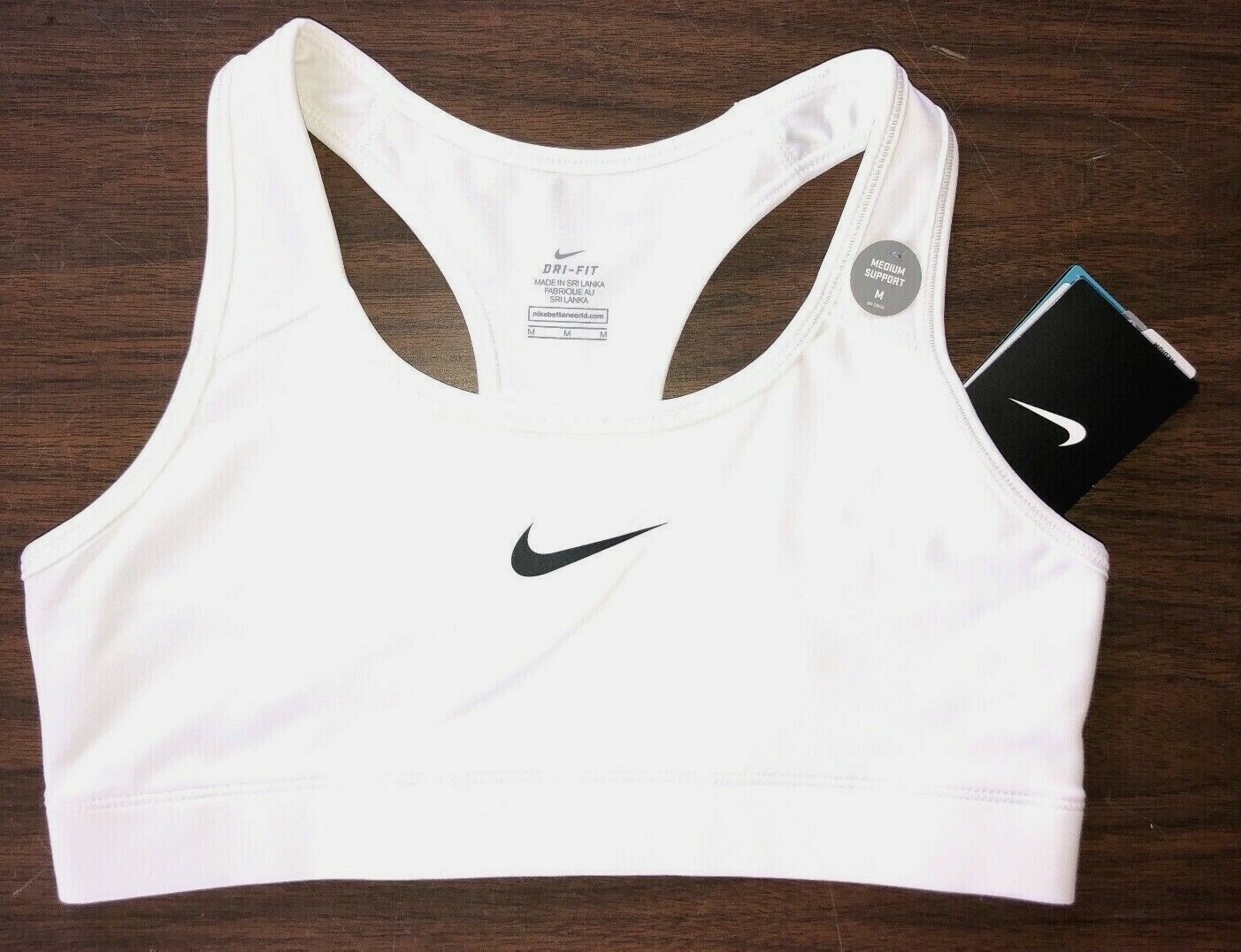 nike victory racerback sports bra