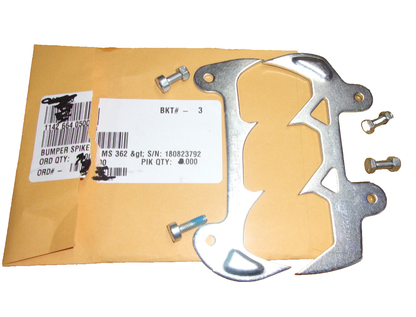 Stihl Bucking Spikes & Screws (Pair) OEM 1142-664-0500 0501
