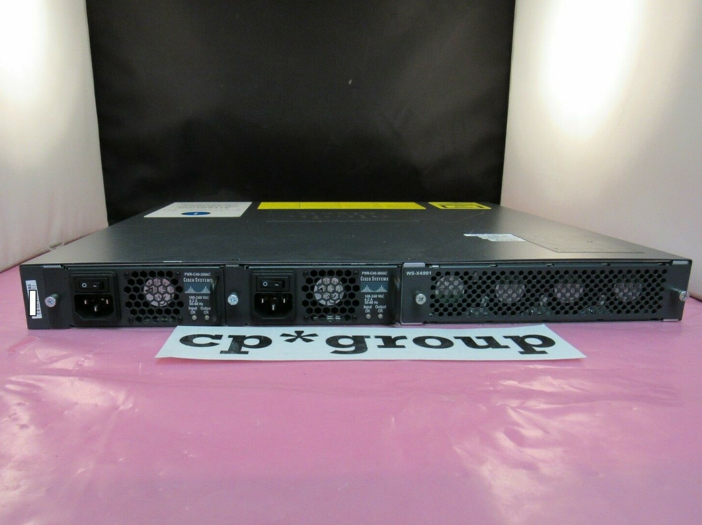 Cisco Catalyst 4948 WS-C4948-10GE-S 48-Port Gigabit + 10GB Switch Dual AC Power