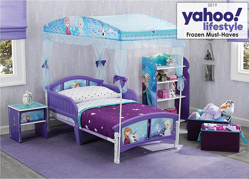 Toddler Bed Kids Bedroom Side Rails Purple New